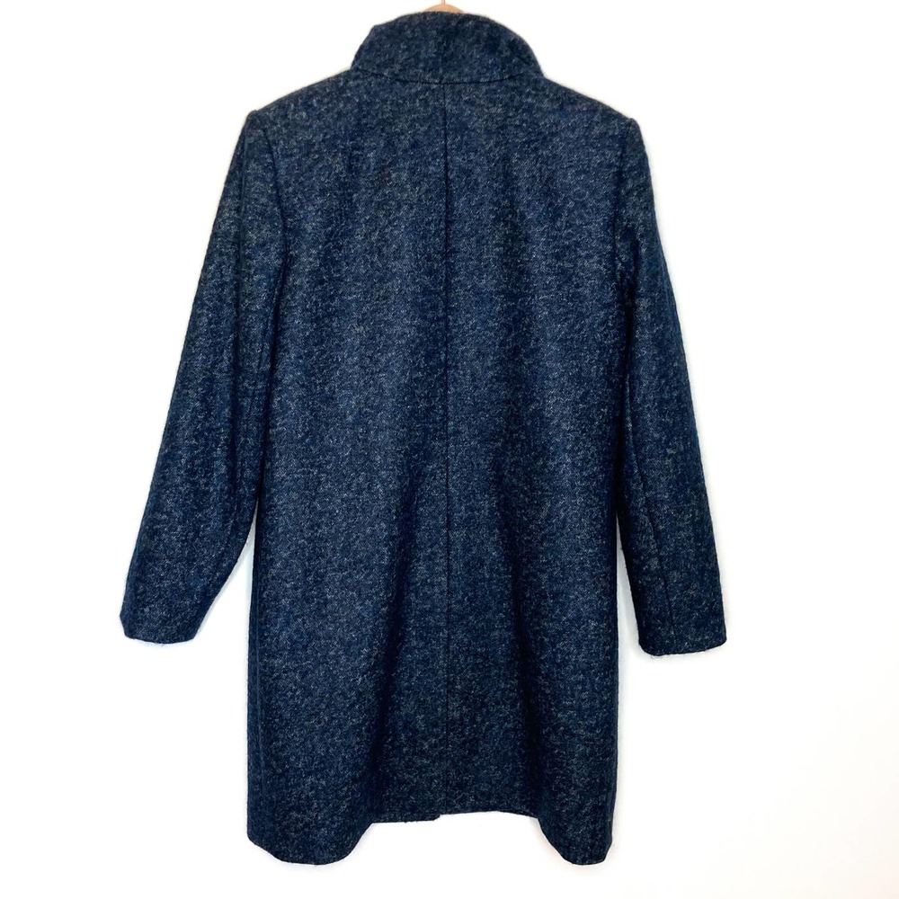 Theory Blue Wool Blend Coat - Picture 9 of 16
